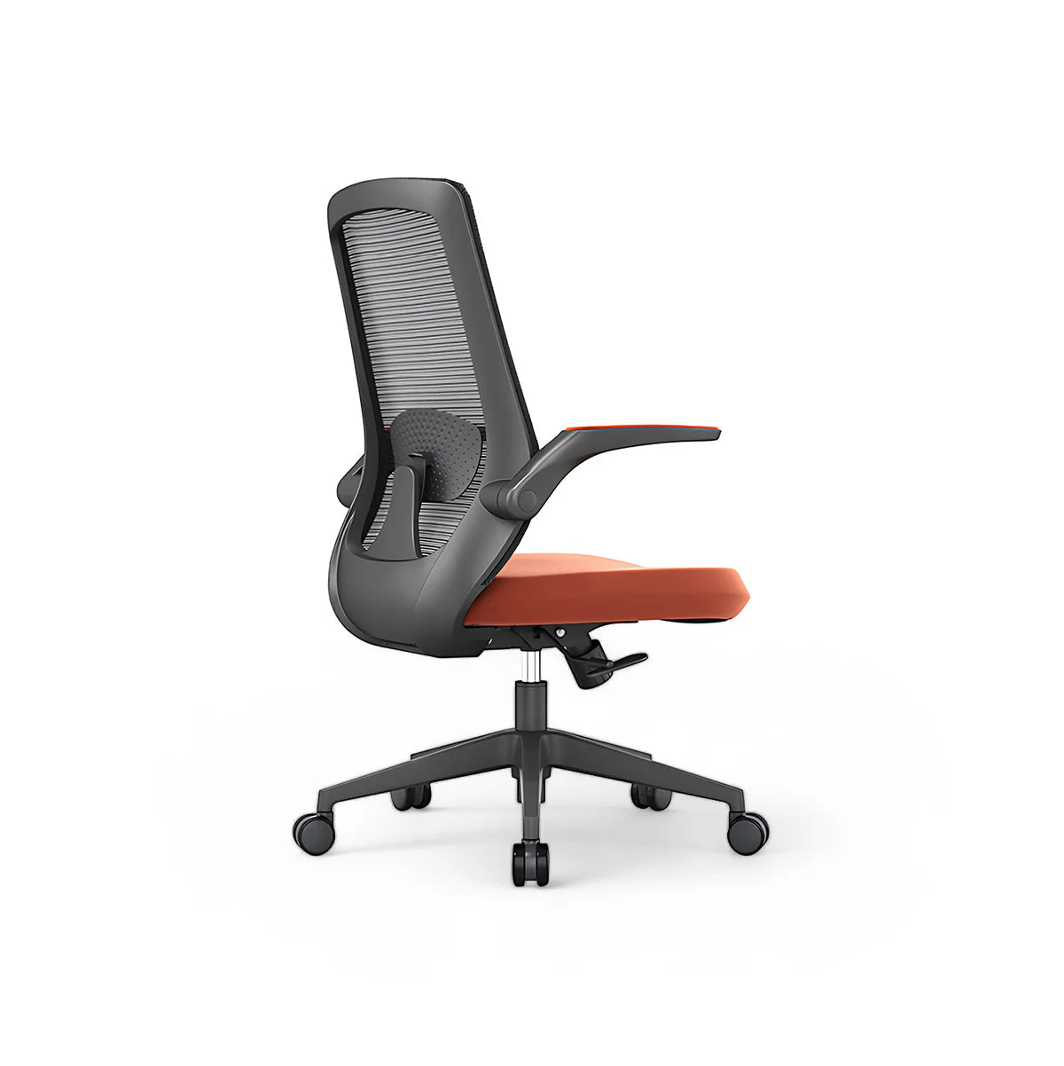 S-Curve Ergonomic Office Chair | Black Mesh Work Chair | Kaguyasu Secondary image