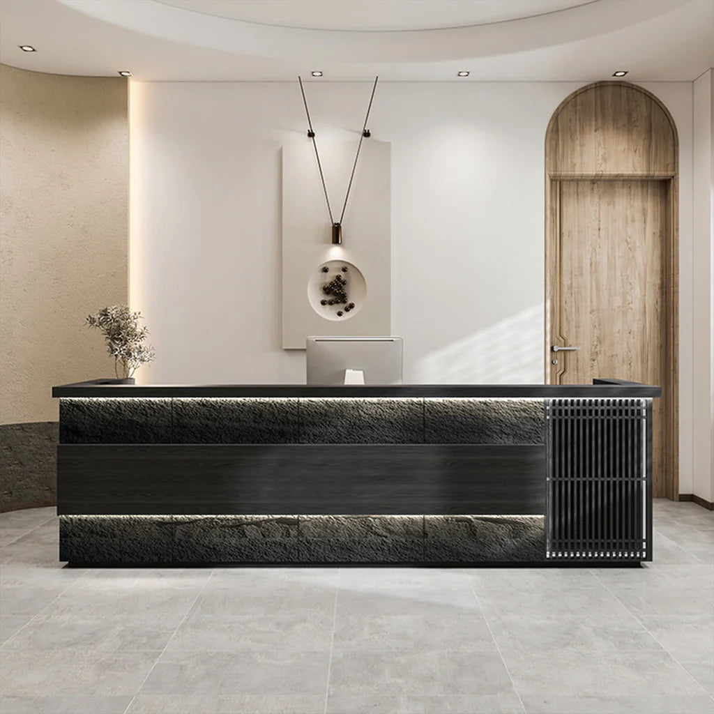 salon reception desk uk wooden reception desk kaguyasuJDT M012 main images 12
