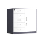 sleek steel drawer pedestal cube with storage bookcase kaguyasuCWG 2044 main images 39