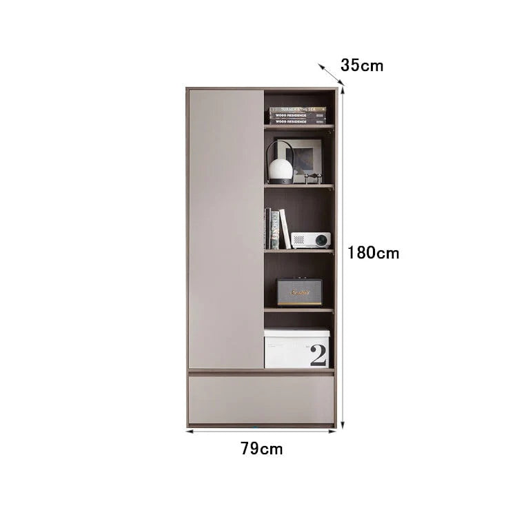 versatile bookshelf elegant storage units with doors kaguyasuLBG K027 main images 7
