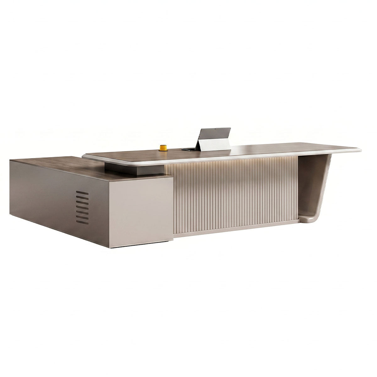 Modern Office Desk with Drawers - Executive Desk Secondary image