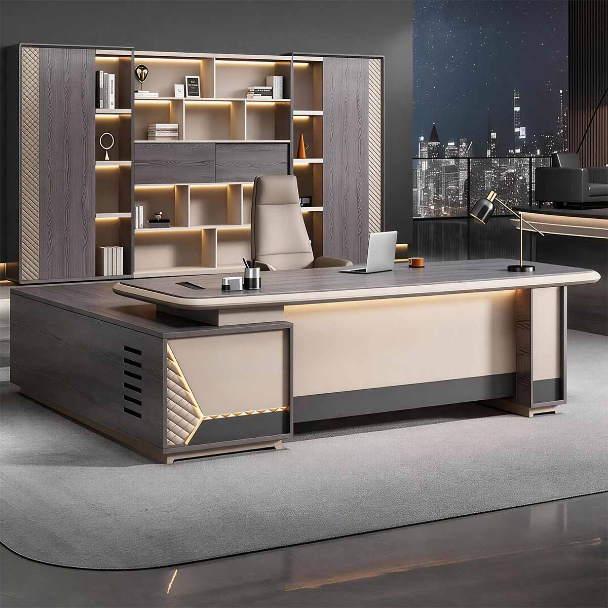 Modern Executive Desk - Large Office Desk - product image 4